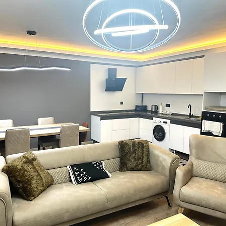 Luxury With Sea View & Garden Daire *